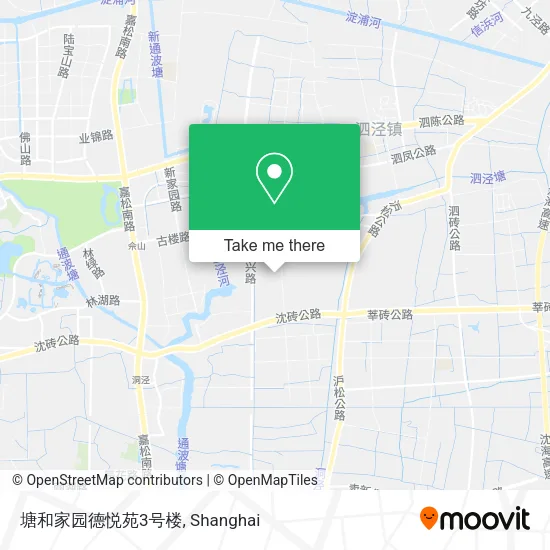 塘和家园德悦苑3号楼 map