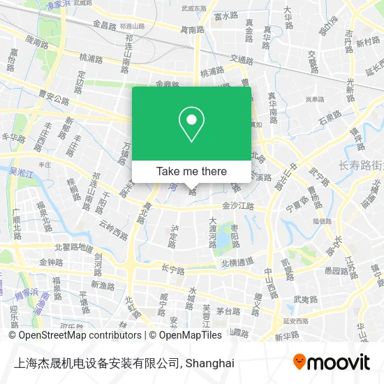 上海杰晟机电设备安装有限公司 map