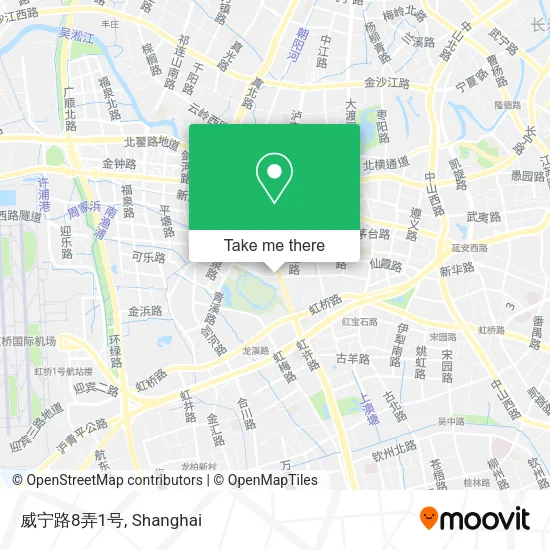 威宁路8弄1号 map