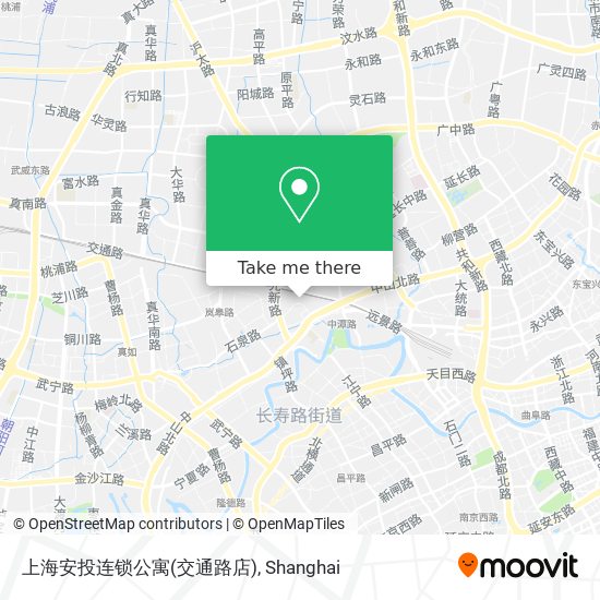 上海安投连锁公寓(交通路店) map