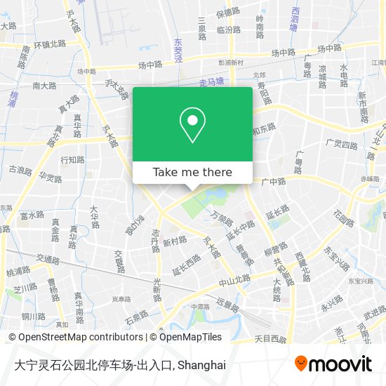 大宁灵石公园北停车场-出入口 map