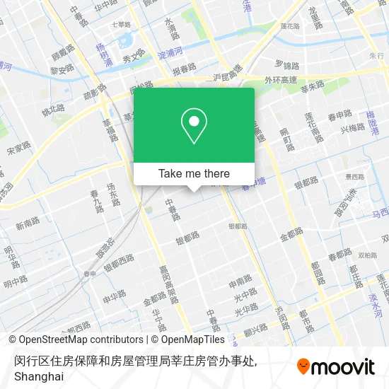 闵行区住房保障和房屋管理局莘庄房管办事处 map