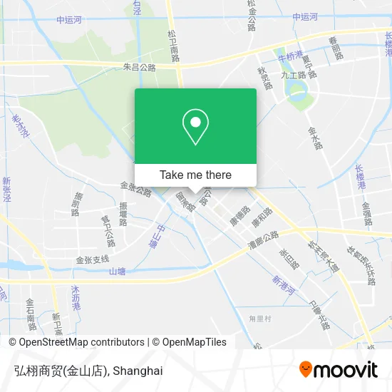 弘栩商贸(金山店) map