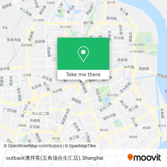 outback澳拜客(五角场合生汇店) map