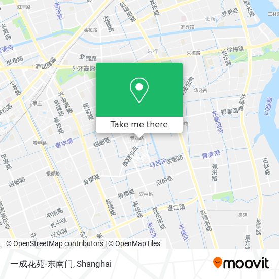 一成花苑-东南门 map