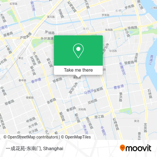 一成花苑-东南门 map
