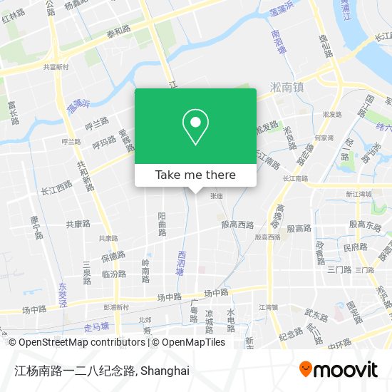 江杨南路一二八纪念路 map