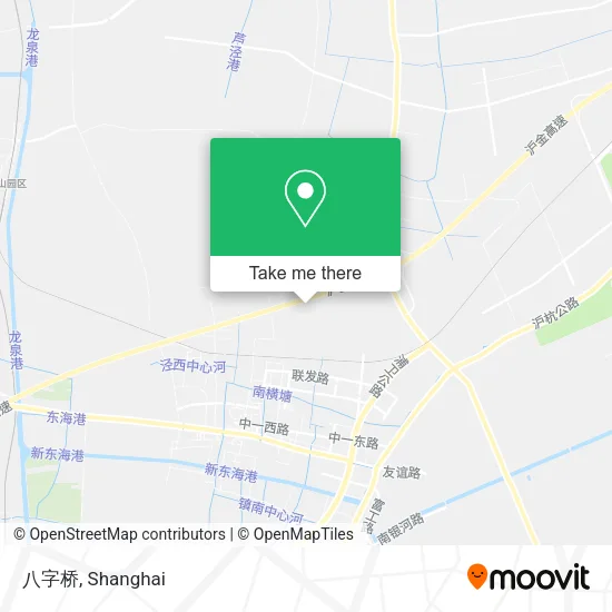 八字桥 map