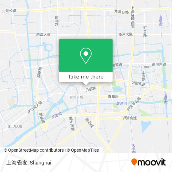 上海雀友 map
