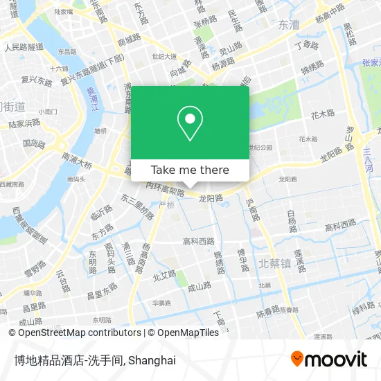 博地精品酒店-洗手间 map