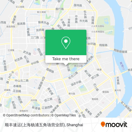 顺丰速运(上海杨浦五角场营业部) map