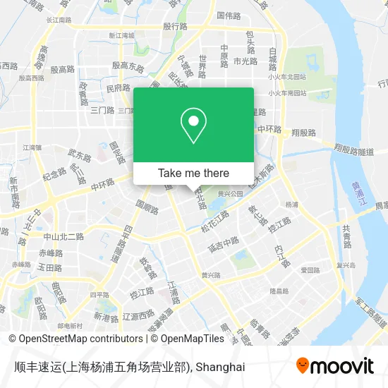 顺丰速运(上海杨浦五角场营业部) map