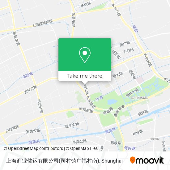 上海商业储运有限公司(顾村镇广福村南) map