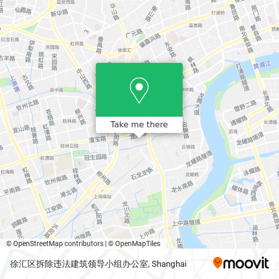 徐汇区拆除违法建筑领导小组办公室 map
