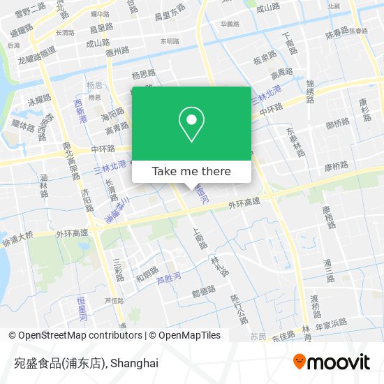 宛盛食品(浦东店) map