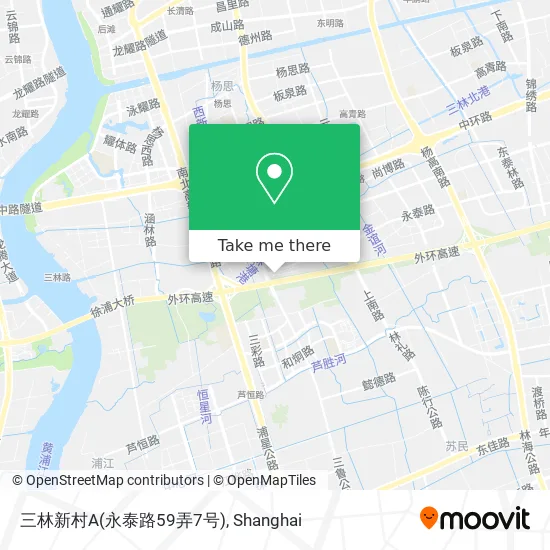 三林新村A(永泰路59弄7号) map