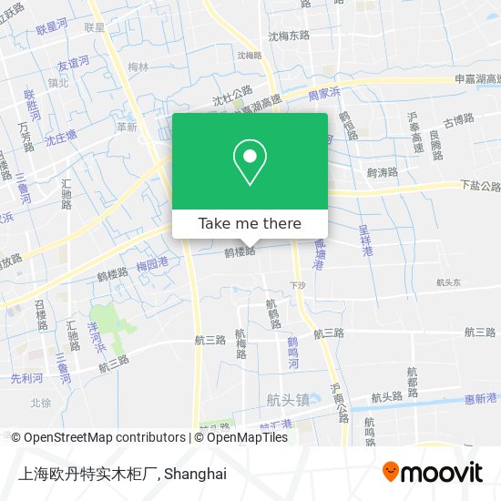 上海欧丹特实木柜厂 map