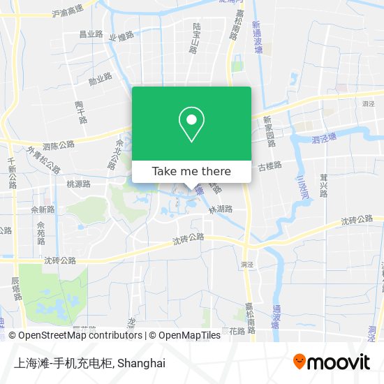 上海滩-手机充电柜 map