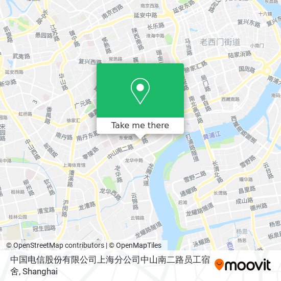 中国电信股份有限公司上海分公司中山南二路员工宿舍 map