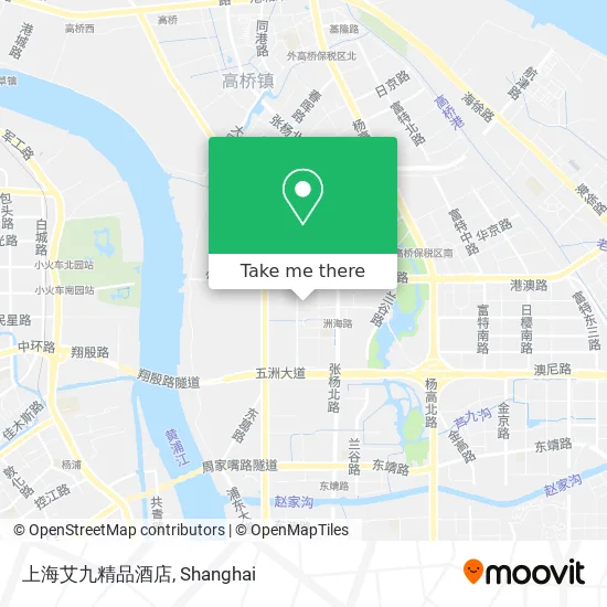 上海艾九精品酒店 map