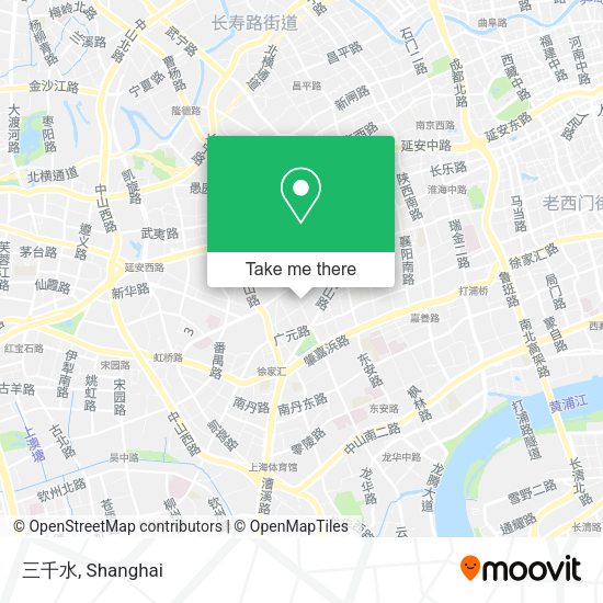 三千水 map