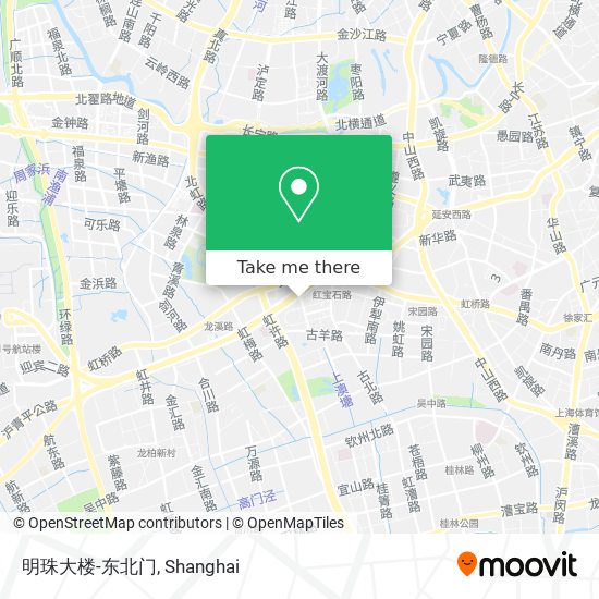 明珠大楼-东北门 map