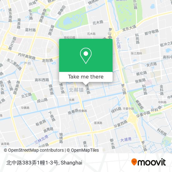 北中路383弄1幢1-3号 map