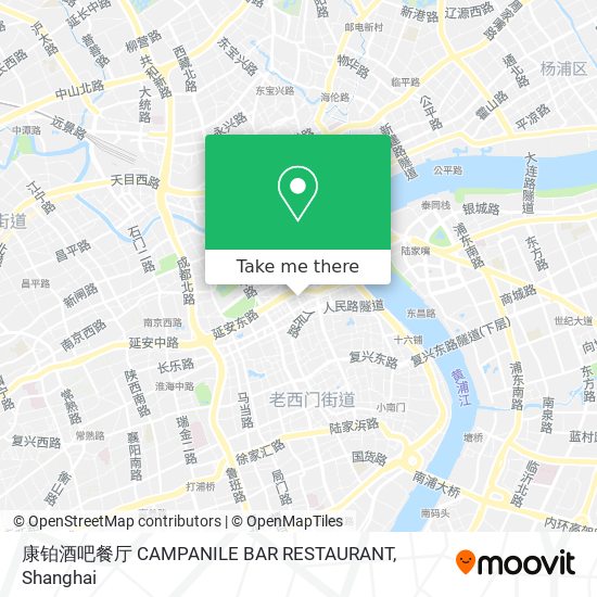 康铂酒吧餐厅 CAMPANILE BAR RESTAURANT map