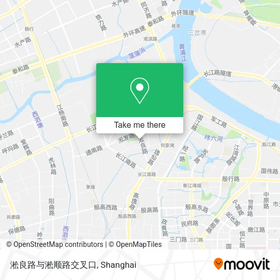 淞良路与淞顺路交叉口 map