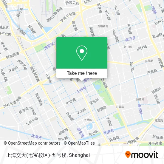 上海交大(七宝校区)-五号楼 map