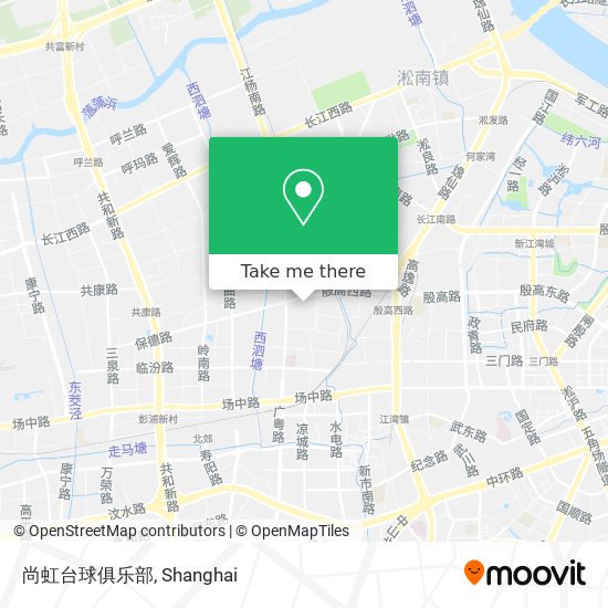 尚虹台球俱乐部 map