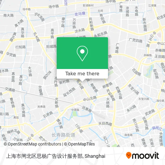 上海市闸北区思杨广告设计服务部 map