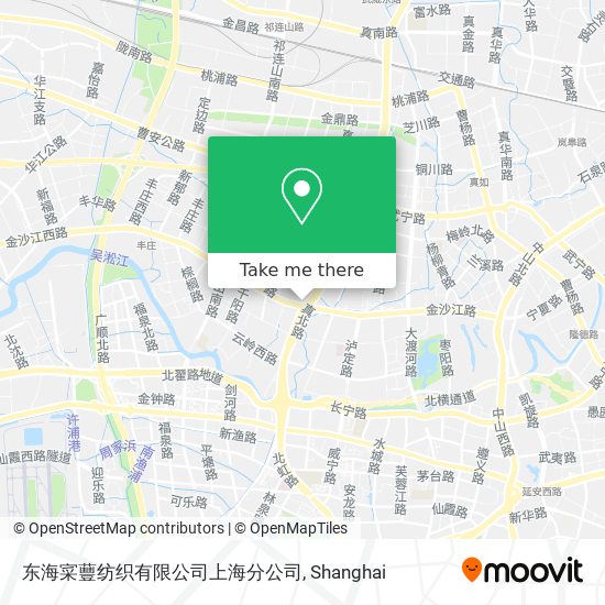 东海寀蘴纺织有限公司上海分公司 map