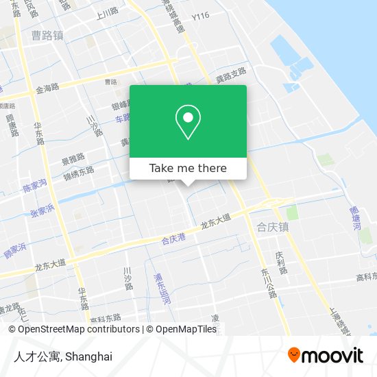 人才公寓 map