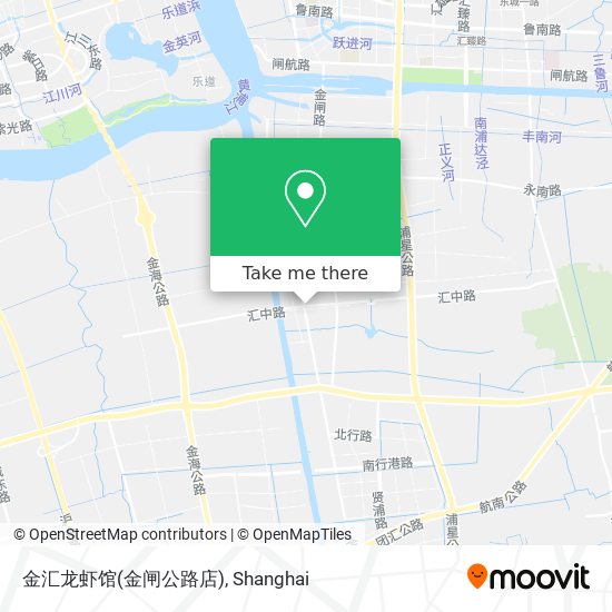 金汇龙虾馆(金闸公路店) map