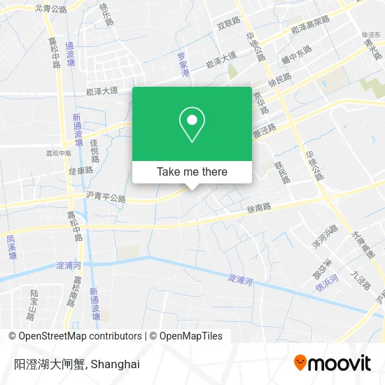 阳澄湖大闸蟹 map
