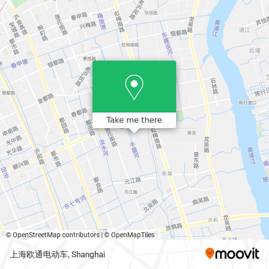 上海欧通电动车 map