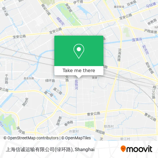 上海信诚运输有限公司(绿环路) map
