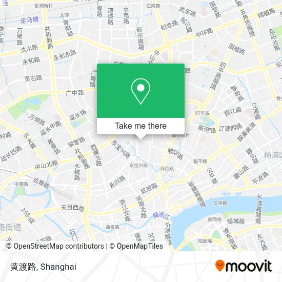 黄渡路 map