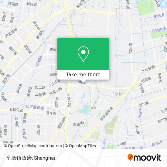 车墩镇政府 map