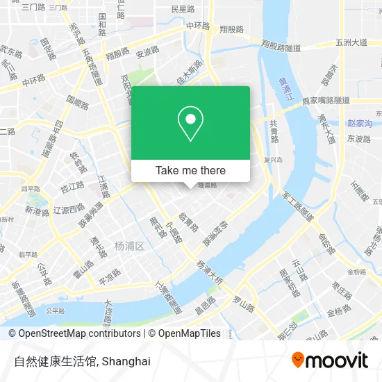 自然健康生活馆 map