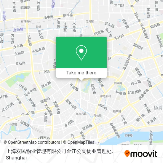 上海双民物业管理有限公司金江公寓物业管理处 map