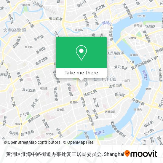 黄浦区淮海中路街道办事处复三居民委员会 map