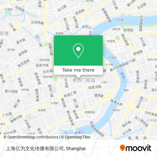 上海亿为文化传播有限公司 map