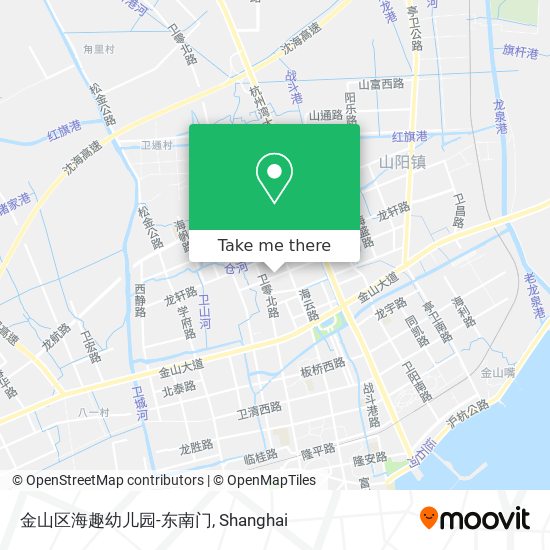 金山区海趣幼儿园-东南门 map