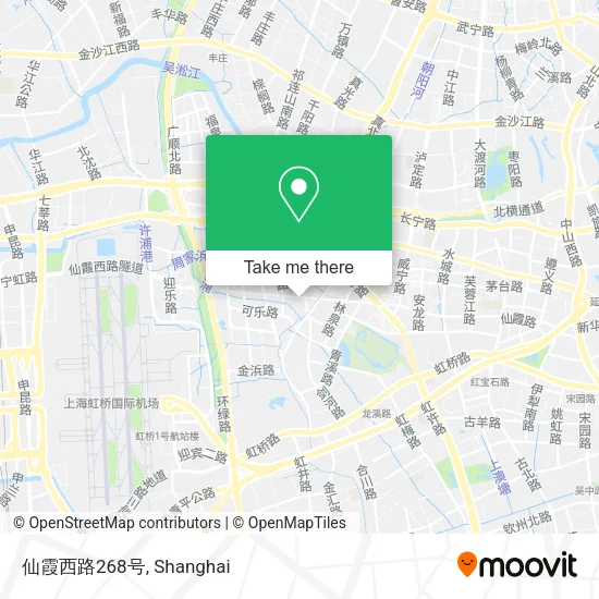 仙霞西路268号 map