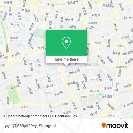 吴中路633弄29号 map
