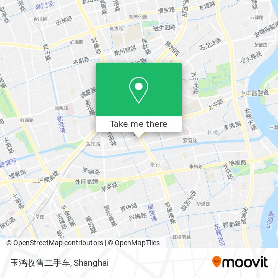 玉鸿收售二手车 map