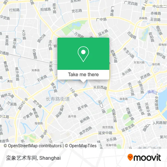 蛮象艺术车间 map