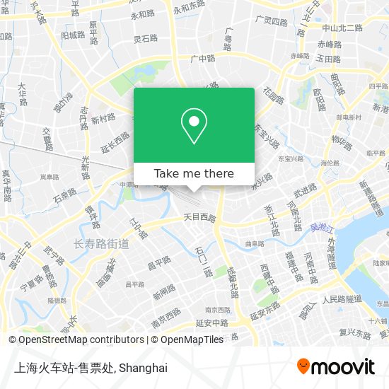 上海火车站-售票处 map